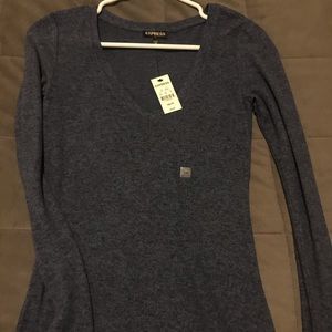 NWT Express long sleeve v-neck